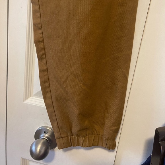 Nine West Brown Drawstring Pants, Size L - Picture 4 of 9